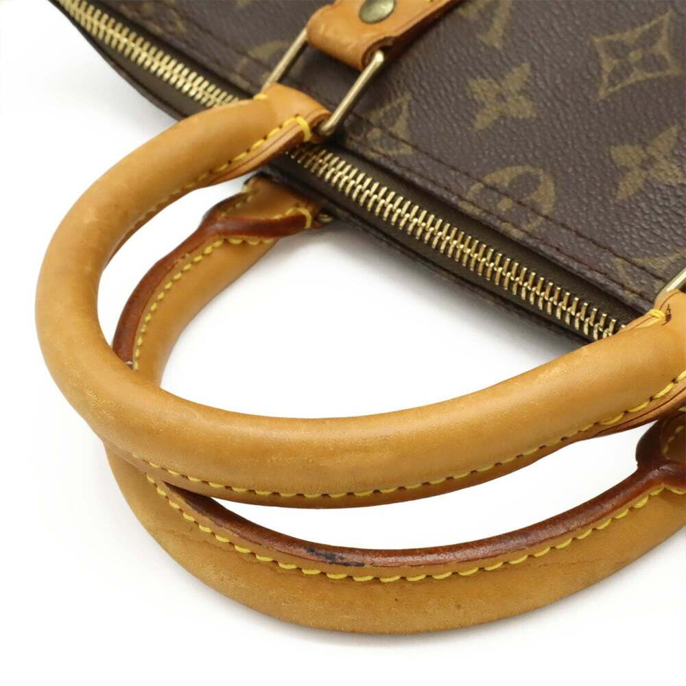 LOUIS VUITTON Brown Monogram Speedy 35 Boston Bag - Picture 5 of 9